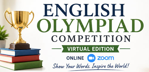 English Olympiad Competition (Age 6-8) Graphic