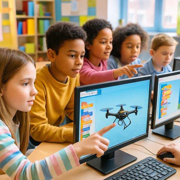 Discovery of Drones: Simulator + Real Experience Graphic